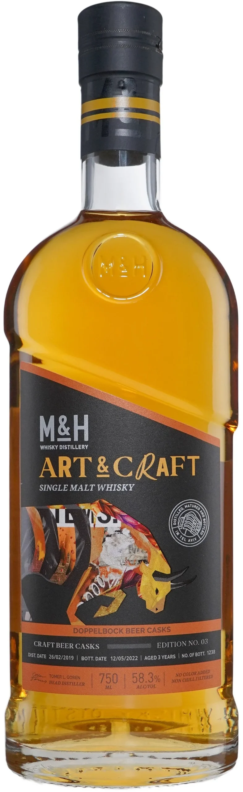 Milk & Honey Art&Craft Doppelbock Beer Cask Single Malt Whisky - Whiskey
