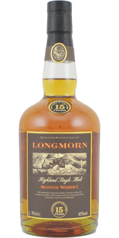 Longmorn 15 Year Old Single Malt Scotch Whisky - Whiskey