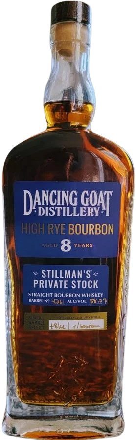 Dancing Goat 8 Year Old High Rye Bourbon - Stillman's Private Stock