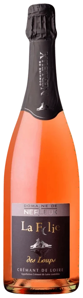 Domaine de Nerleux | Cremant de Loire La Folie des Loups Rose - NV