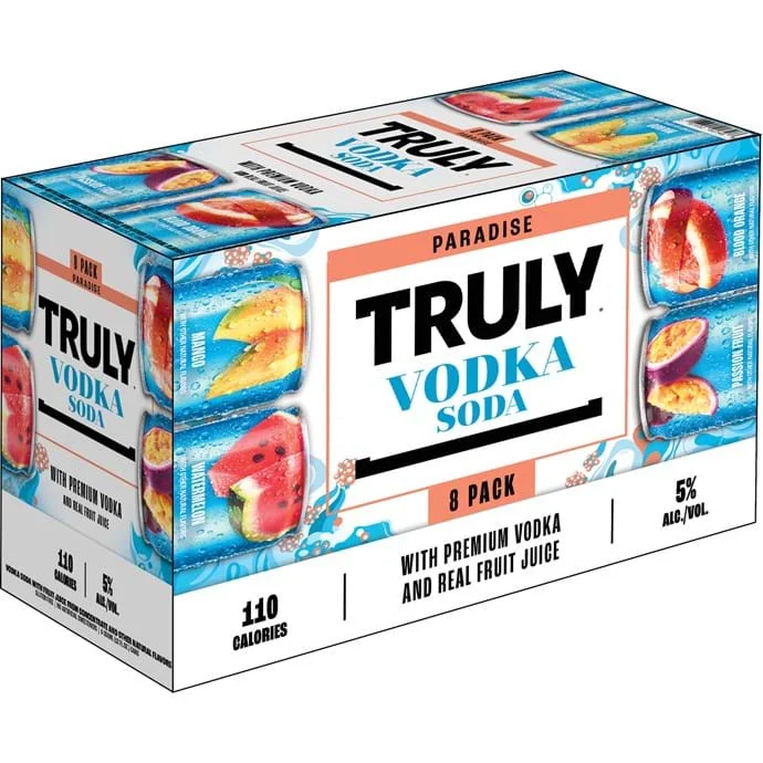 Truly Vodka Soda Paradise Variety Cocktail | 8x355ML