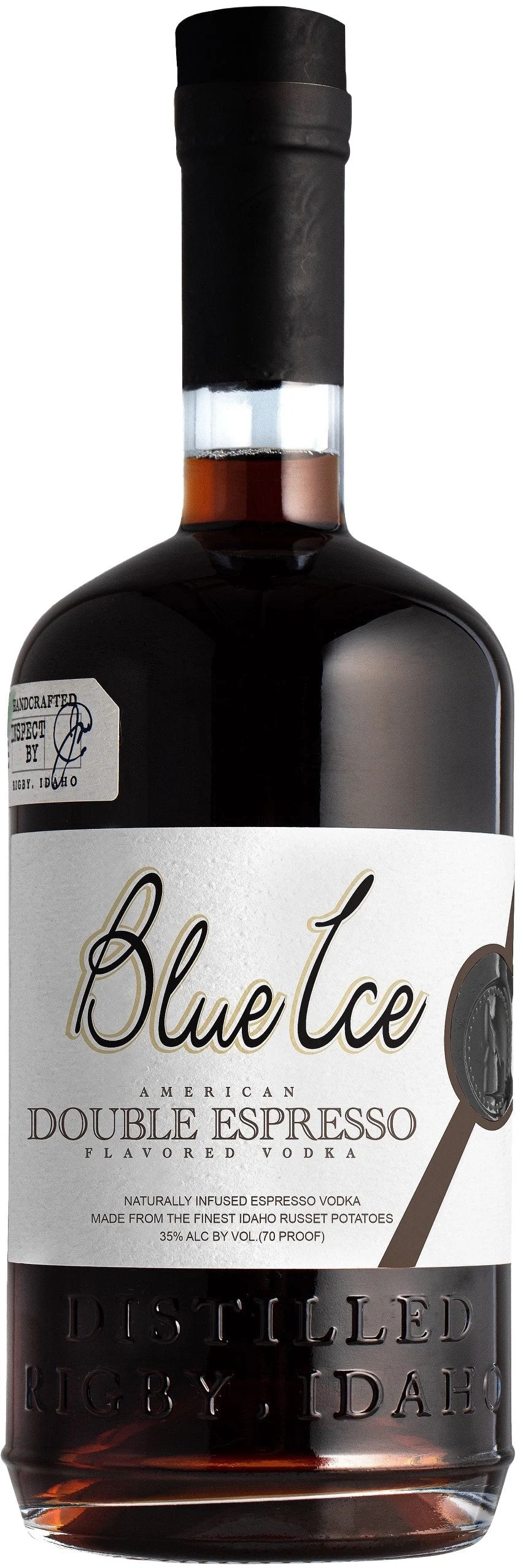 Vodka expreso doble Blue Ice