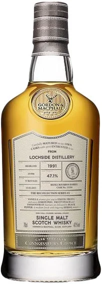 Gordon & Macphail Lochside 31 Year Old Refill Bourbon Barrel # 15194 Cask Strength Connoisseur's Choice 1991 Scotch Whisky | 700ML - Whiskey