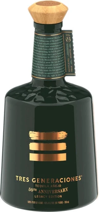 Tres Generaciones 50th Anniversary Anejo Legacy Edition Tequila