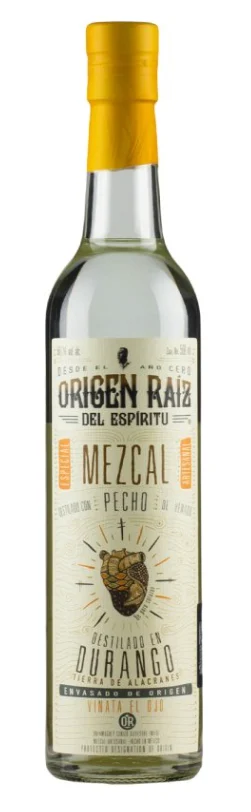 Origen Raiz del Espiritu Pecho de Venado #1 Mezcal | 500ML