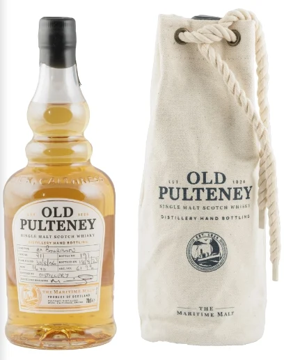 Old Pulteney Hand Filled Single Cask Ex Bourbon 2006 Cask #711 Single Malt Scotch Whisky | 700ML - Whiskey