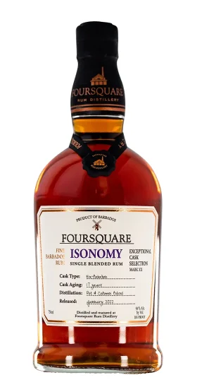 Ron de mezcla única Foursquare Isonomy - Rum