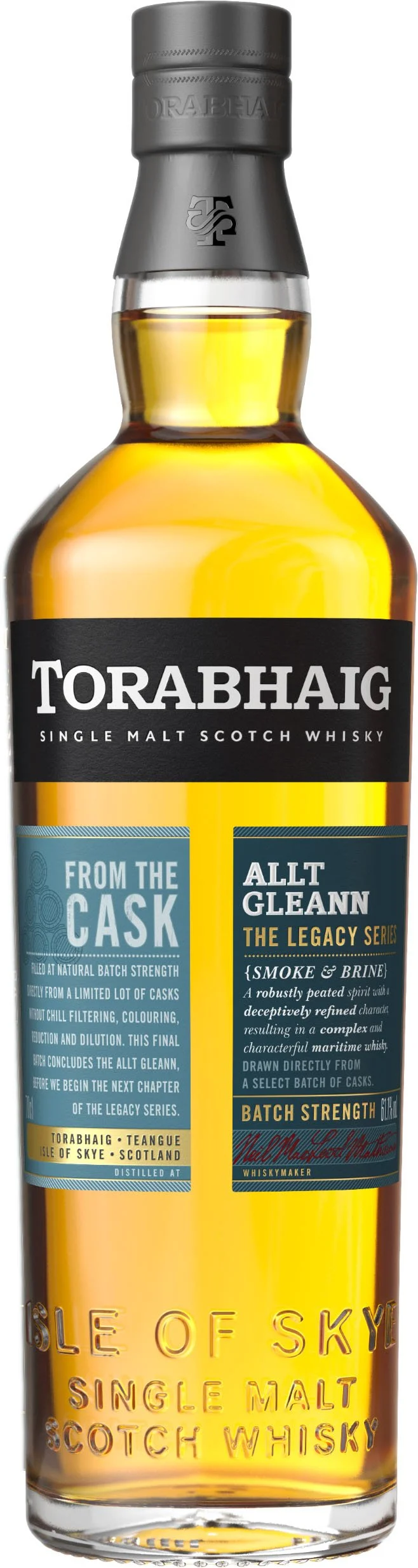 Torabhaig Allt Gleeann From the Cask Batch Strength Isle of Skye Single Malt Scotch Whisky - Whiskey