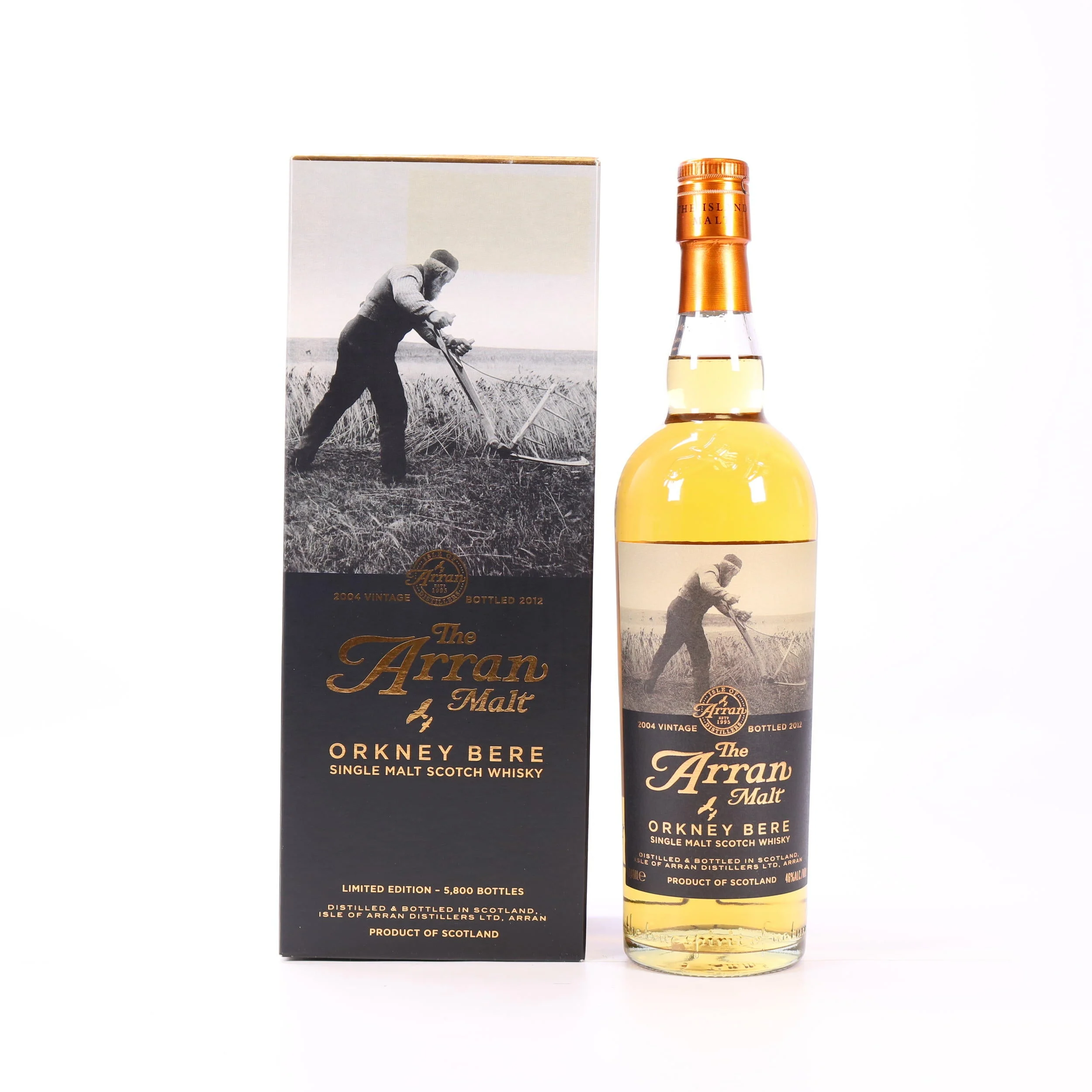 Arran 2004 (Bottled 2014) Orkney Bere Barley Single Malt Scotch Whisky | 700ML - Whiskey