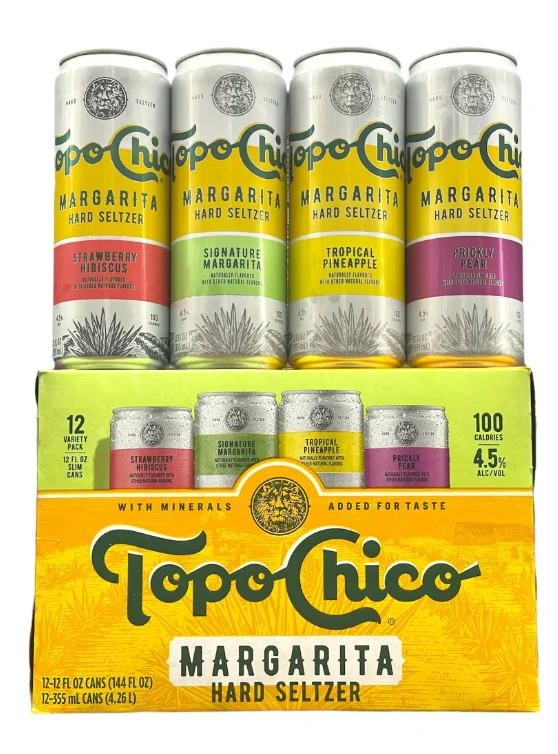 Topo Chico Variety | 12x355ML - Hard Seltzer