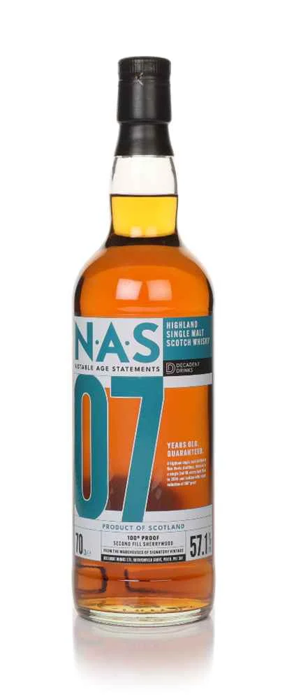 Ben Nevis 7 Year Old 2014 - Notable Age Statements (Decadent Drinks) | 700ML