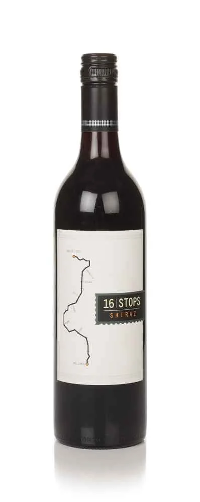 16 Stops Shiraz 2021 Wine - Vino