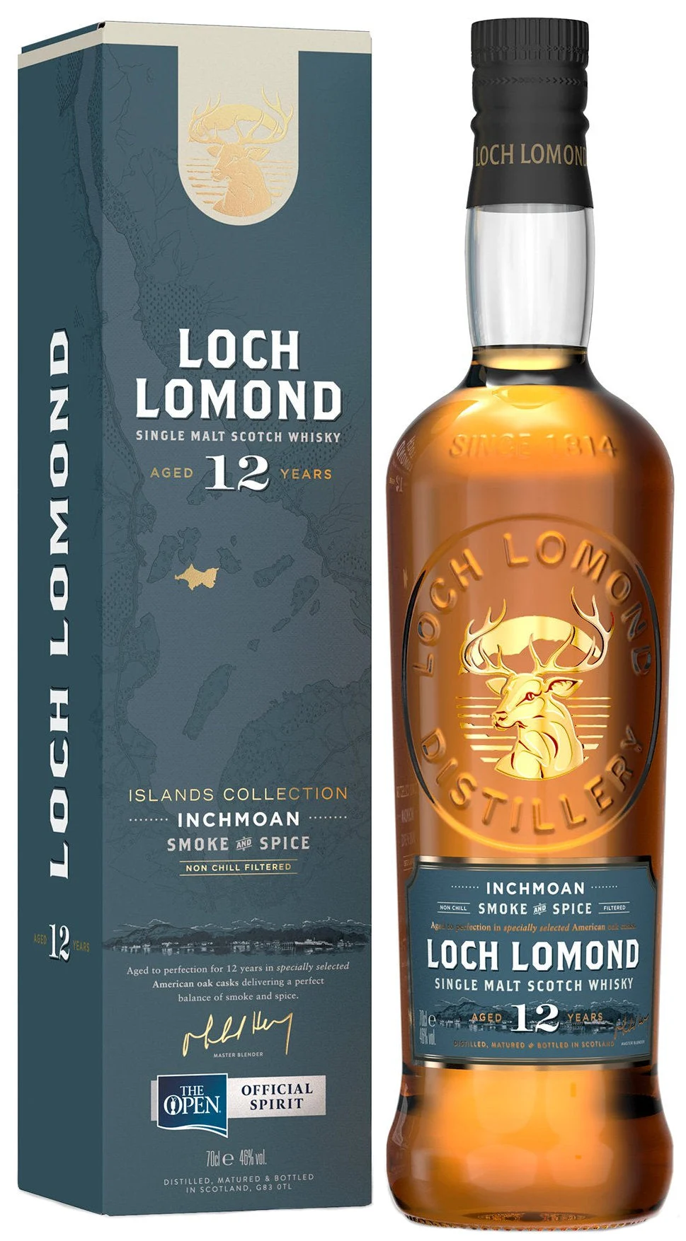 Whisky escocés Inchmoan 12 años Smoke And Spice (Grupo Loch Lomond) | 700ML - Whiskey