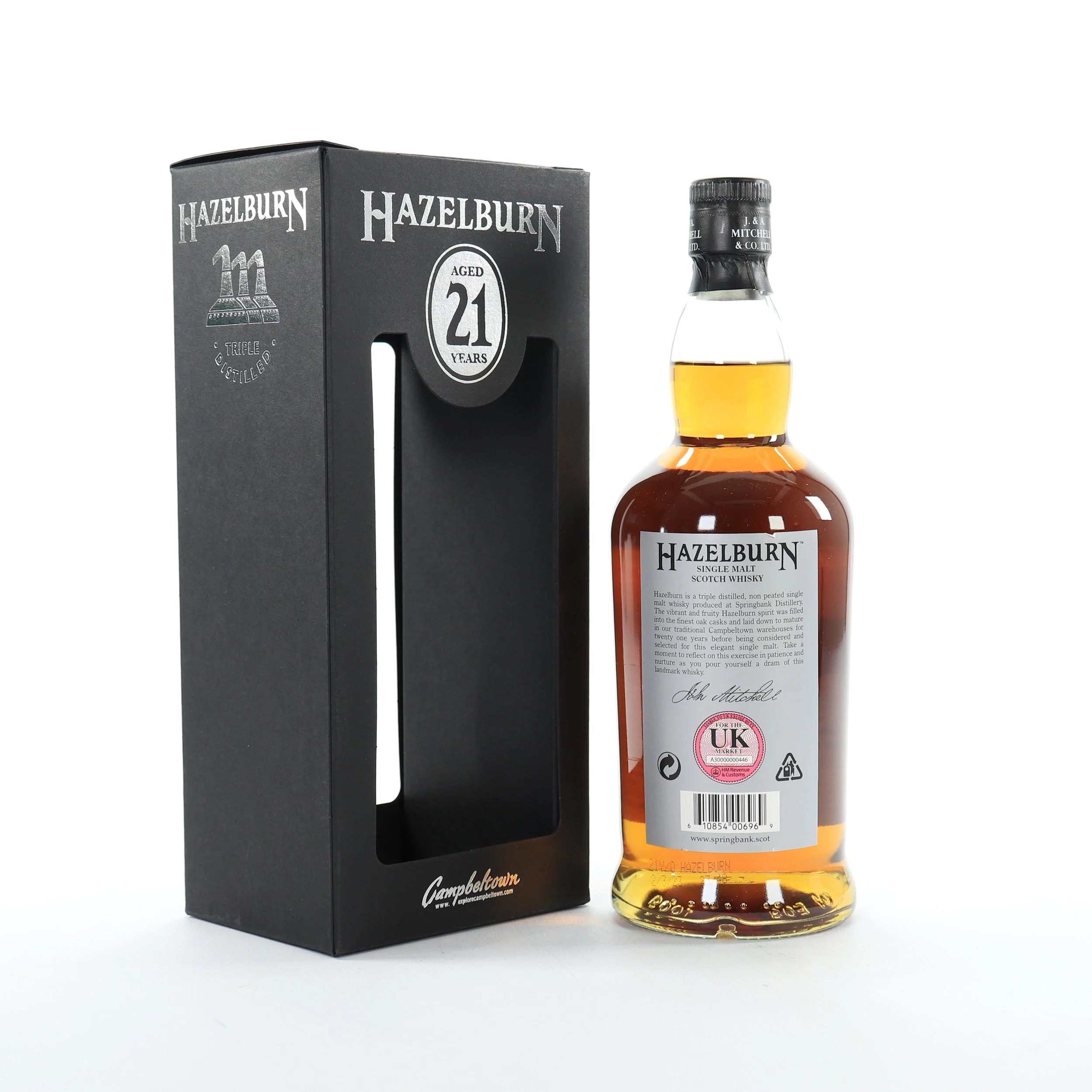 Hazelburn 21 Year Old Release 2023 Scotch Whisky | 700ML - Whiskey