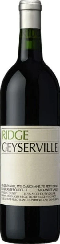 2017 | Ridge Vineyards | Geyserville - Wine