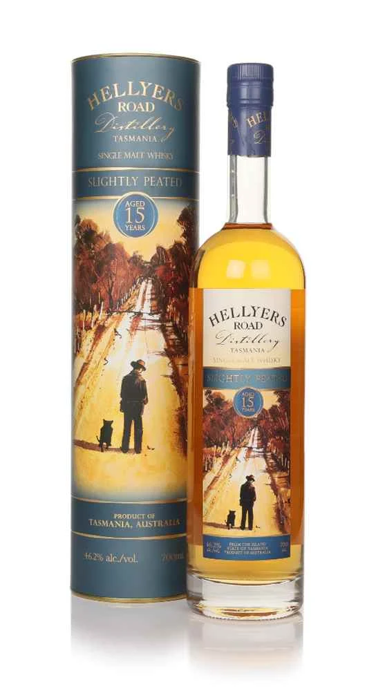 Hellyers Road 15 Year Old Slightly Peated | 700ML - Whisky