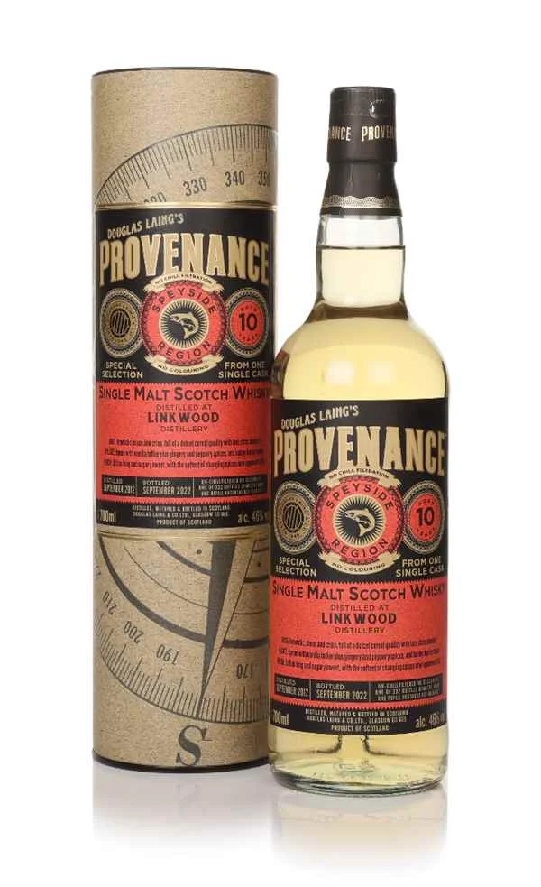 Linkwood 10 Year Old 2012 (cask 16340) - Provenance (Douglas Laing) | 700ML