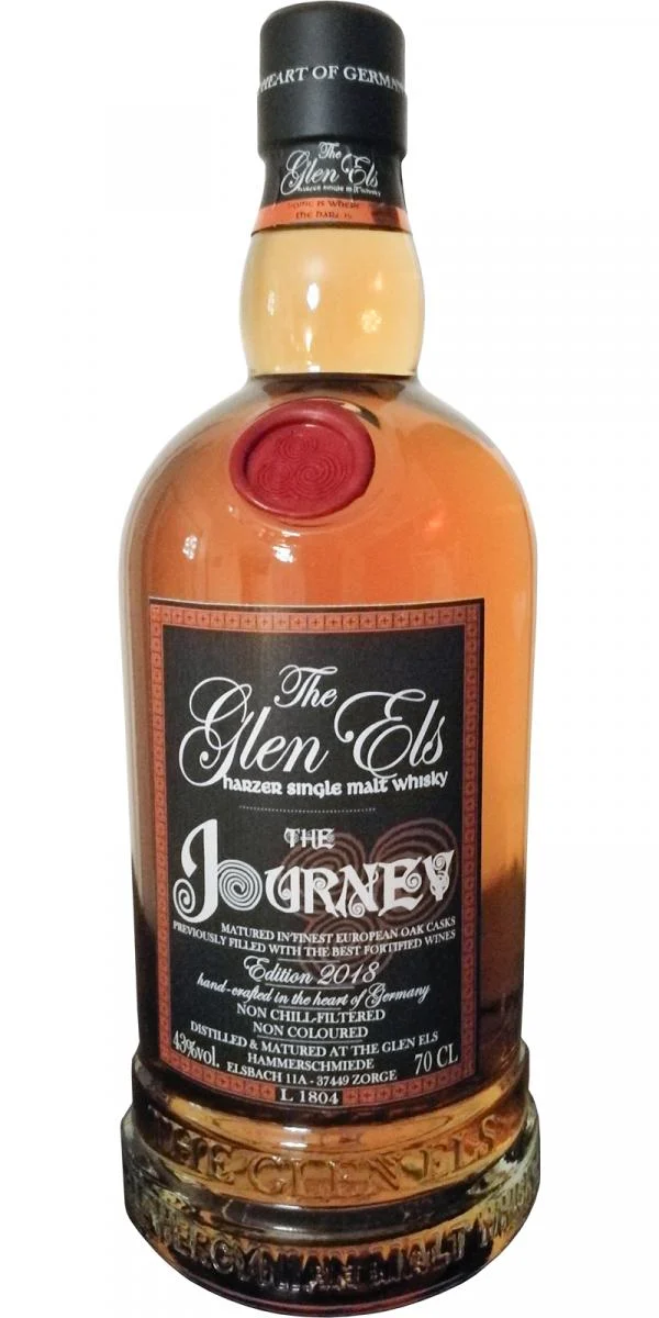 Glen Els The Journey Edition 2018 (Cask #L 1804) Single Malt Whisky | 700ML - Whiskey