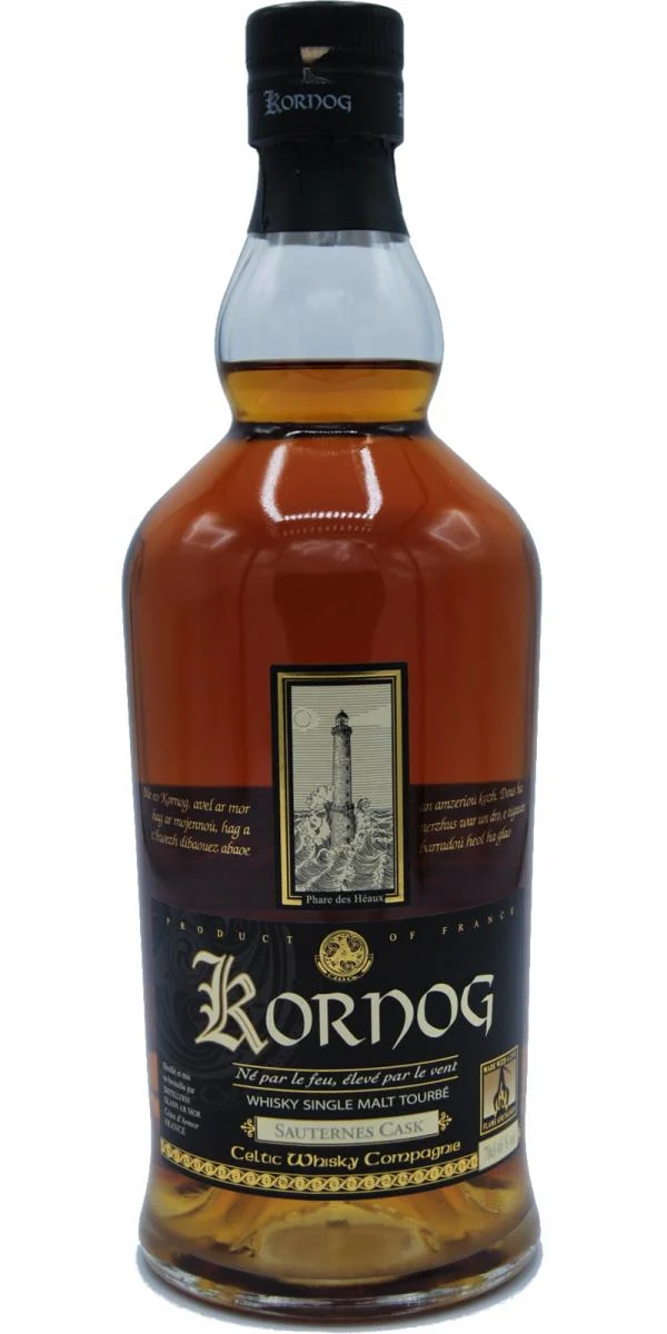 Kornog Sauternes Cask 2018 Release Single Malt Whisky | 700ML - Whiskey
