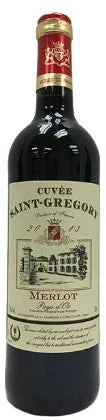 2020 | Cuvee Saint-Gregory | Merlot
