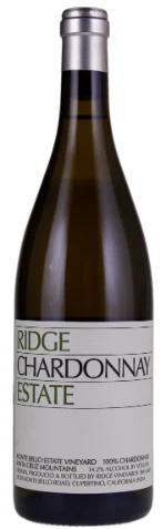 2018 | Ridge Vineyards | Estate Chardonnay - Wine
