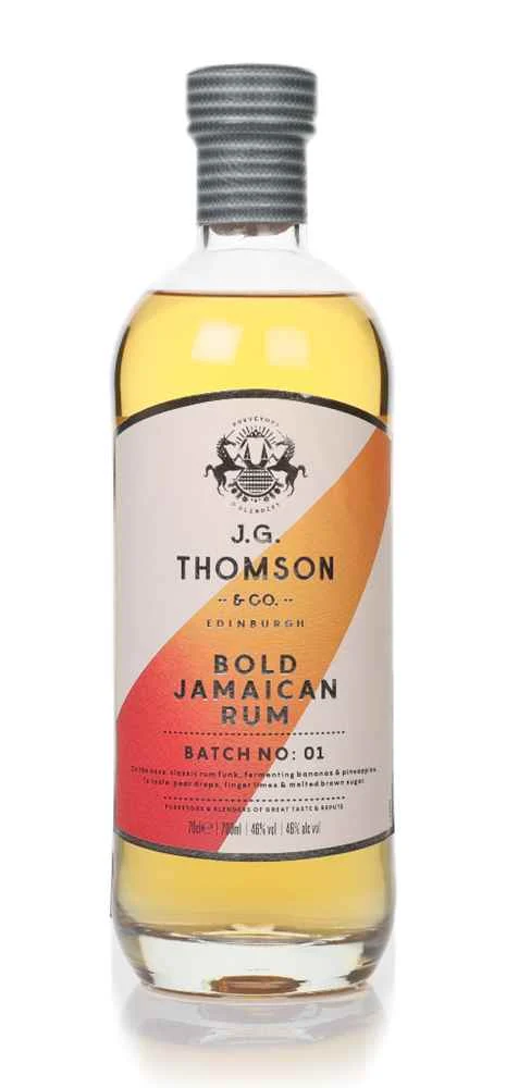 J.G. Thomson Bold Jamaican Rum (Batch: 01) | 700ML