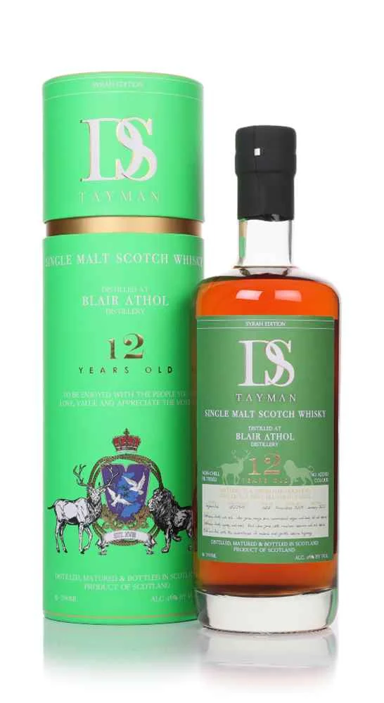Blair Athol 12 Year Old 2009 Syrah Edition - DS Tayman | 700ML