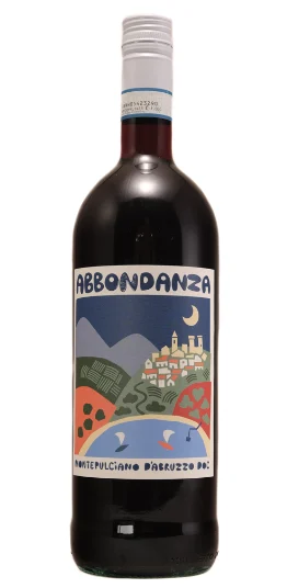 2020 | Abbondanza | Montepulciano D Abruzzo DOC Red Wine 1L