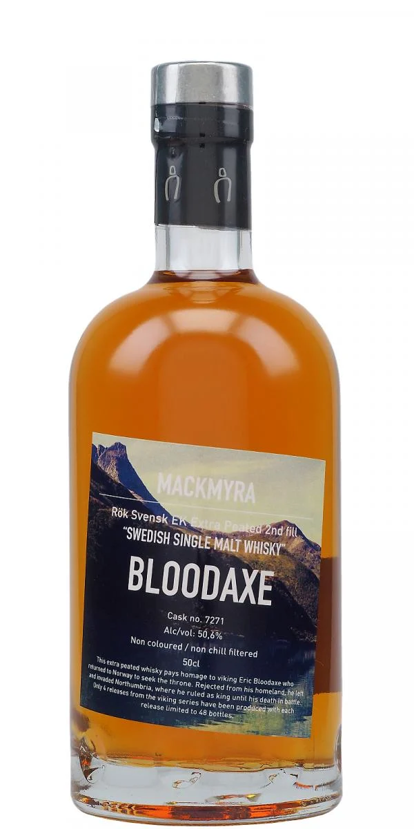 Mackmyra Bloodaxe Viking Series (Cask #7271) 2018 Release Single Malt Whisky | 500ML - Whiskey