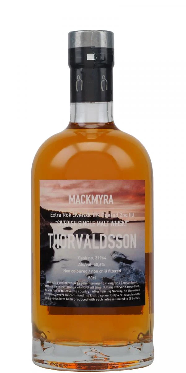 Mackmyra Thorvaldsson Viking Series (Cask #31964) 2018 Release Single Malt Whisky | 500ML - Whiskey