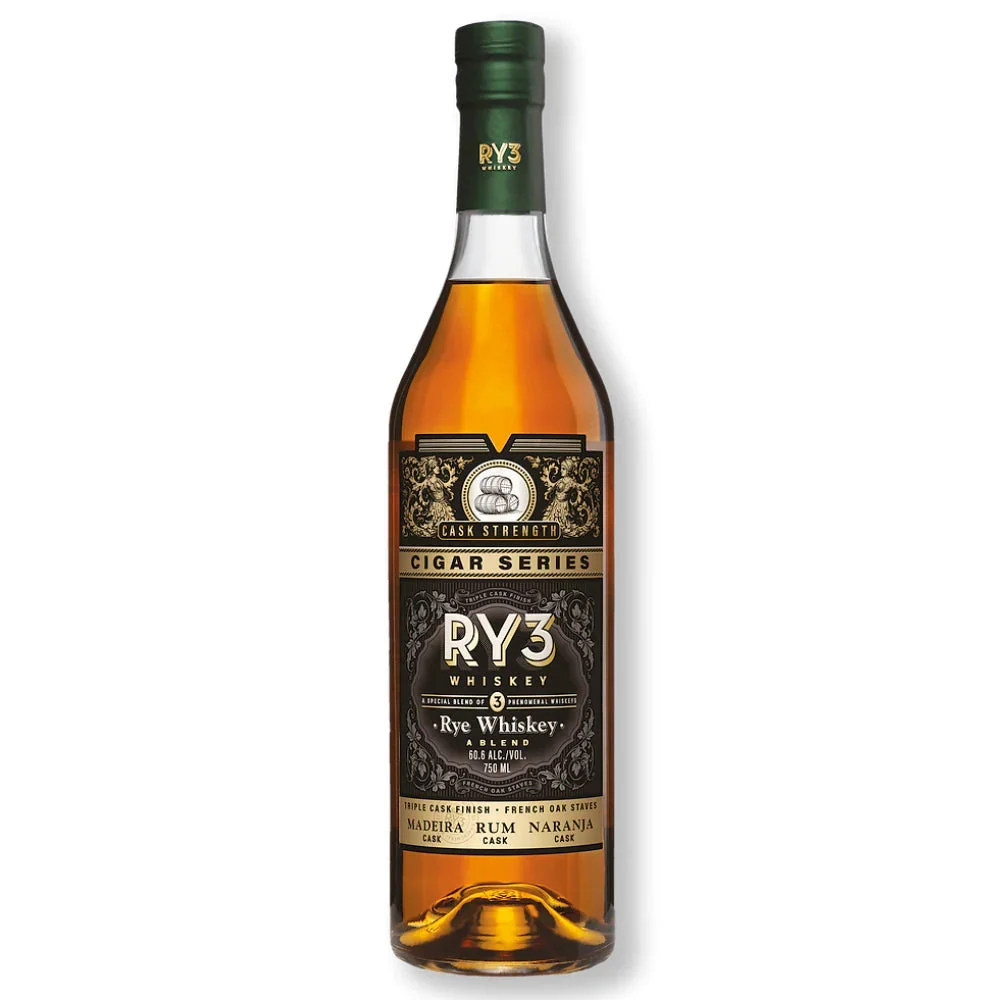 RY3 Cask Strength Cigar Series - Whiskey