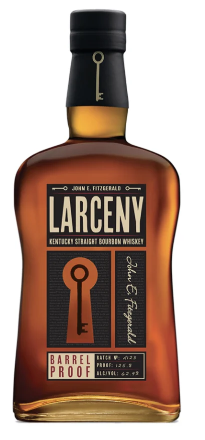Larceny Barrel Proof Bourbon Batch A123 - Whiskey