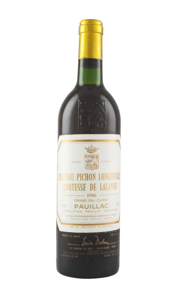 1986 | Château Pichon Longueville Comtesse de Lalande | Pauillac - Wine