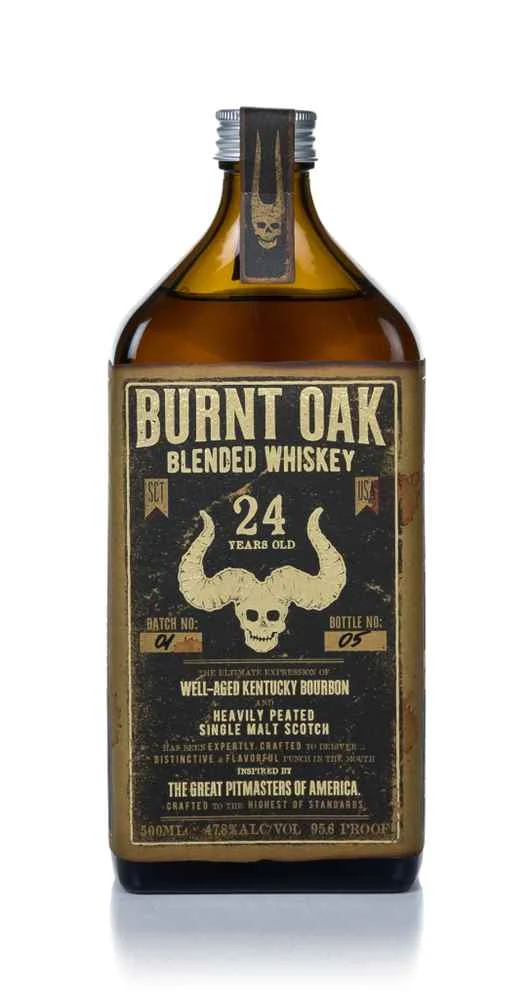 Burnt Oak 24 Year Old Blended Whiskey | 500ML