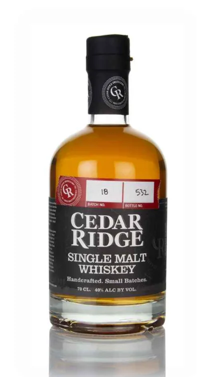 Cedar Ridge Single Malt | 700ML - Whiskey