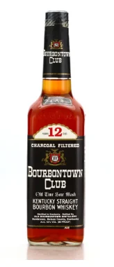 Willett Bourbontown Club 12 Year Old Late 80s Straight Bourbon Whisky