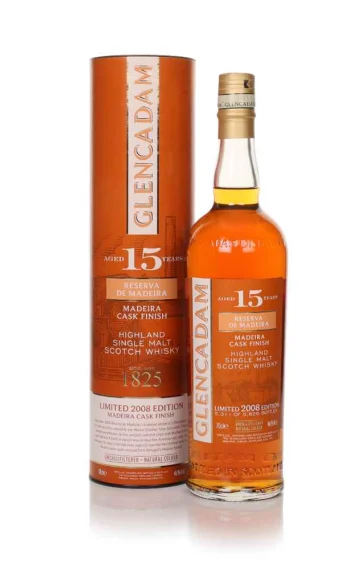 Glencadam 15 Year Old 2008 Reserva de Madeira Single Malt Scotch Whisky | 700ML - Whiskey