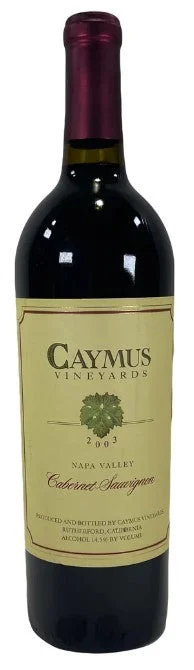 2003 | Caymus Vineyards | Cabernet Sauvignon - Wine