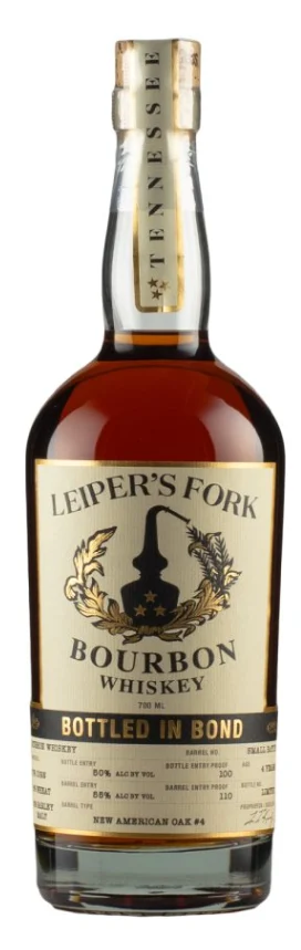 Tenedor de Leiper embotellado en whisky Bond Bourbon | 700ML