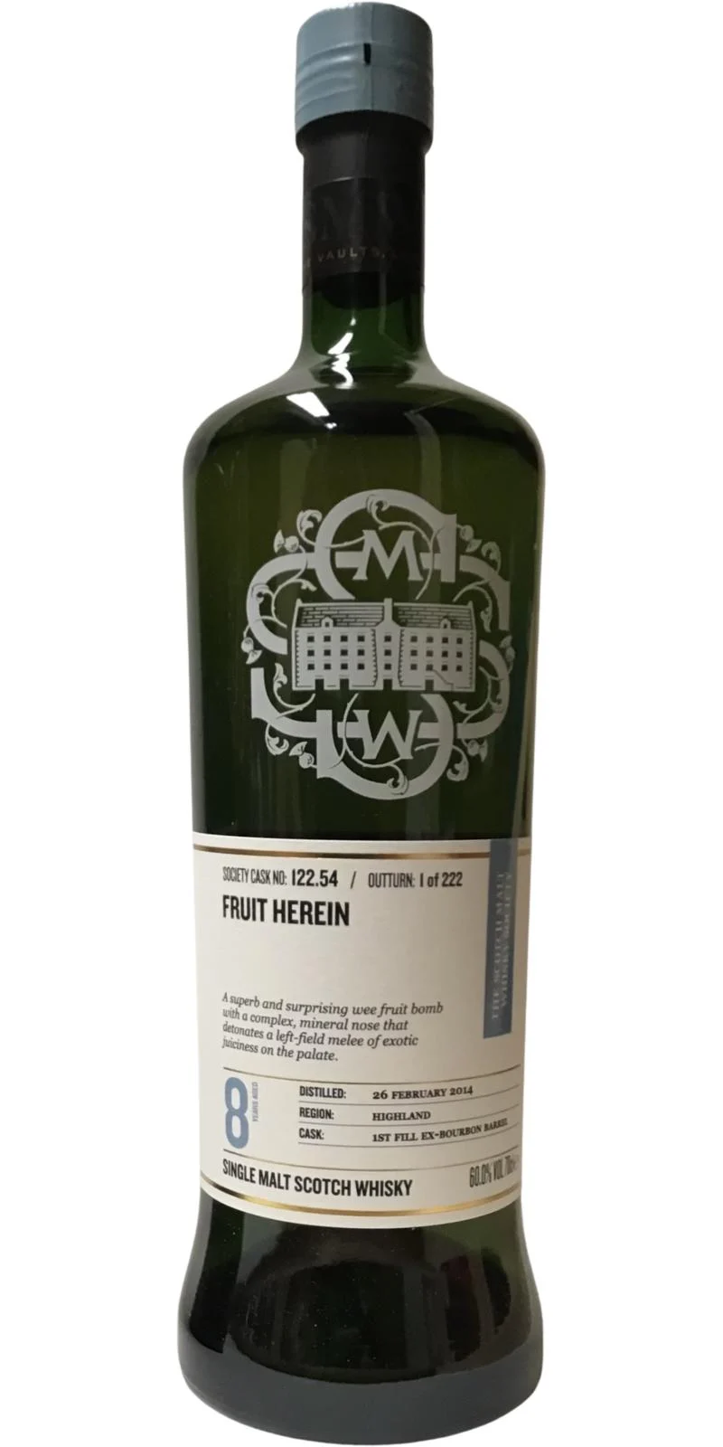Croftengea 2014 SMWS 122.54 Fruit Herein Single Malt Scotch Whisky | 700ML - Whiskey