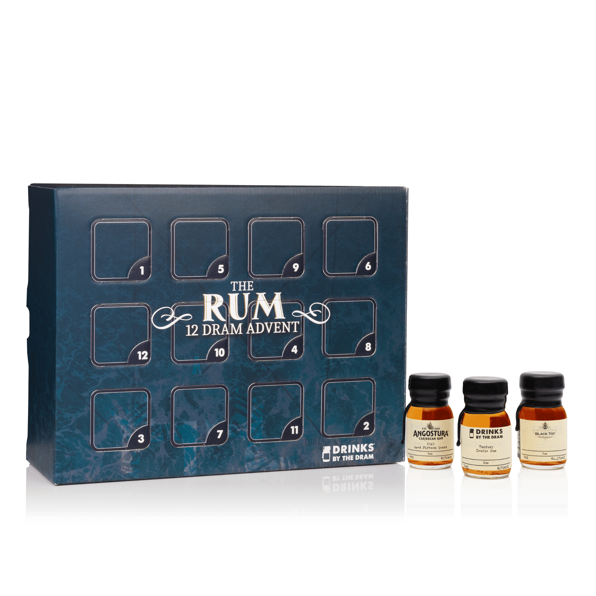Calendario de Adviento The Rum (12) Dram 2024 | 12*30ML | Por BEBIDAS POR COPA - Ron