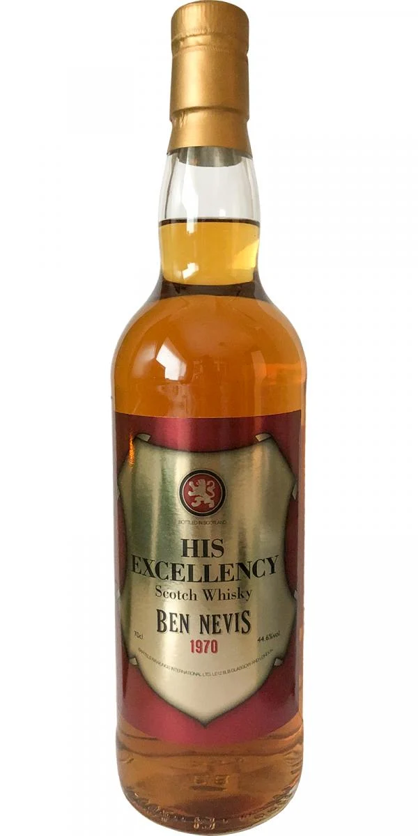 Ben Nevis His Excellency 1970 44 Year Old Whisky | 700ML - Whiskey