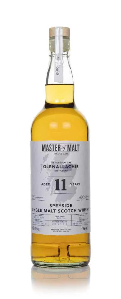 GlenAllachie 11 Year Old 2011 Single Cask (Private Label) | 700ML - Whiskey
