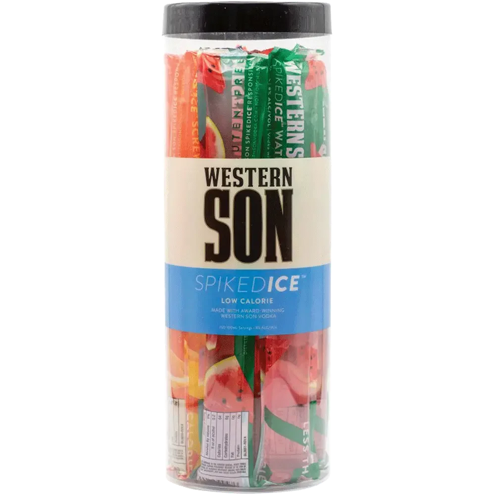 Western Son Spiked Ice Low Calorie | 12x100ML - Vodka