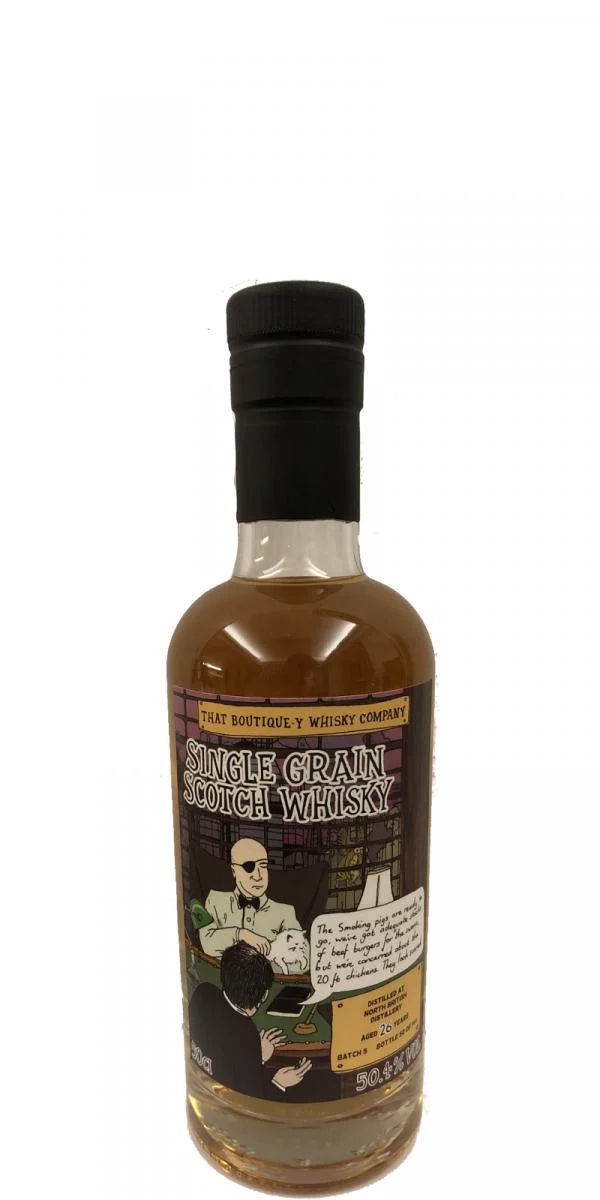 North British Batch 5 TBWC 26 Year Old 2018 Release Single Grain Scotch Whisky | 500ML