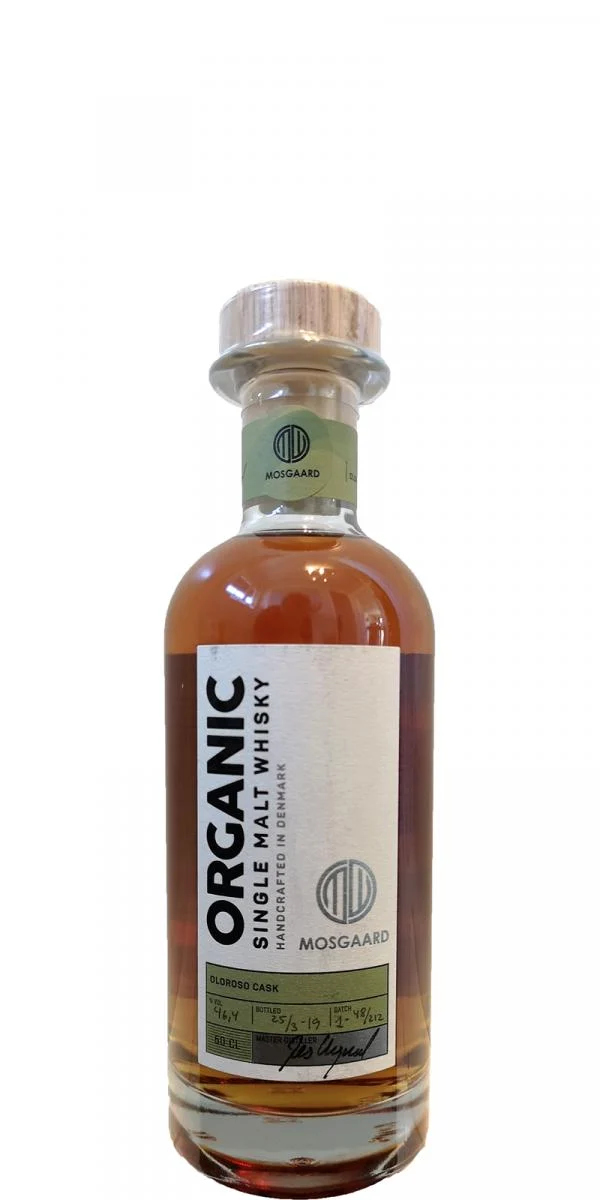 Mosgaard Organic Single Malt Whisky 2022 Release (Batch 0318) Organic Single Malt Whisky | 500ML - Whiskey