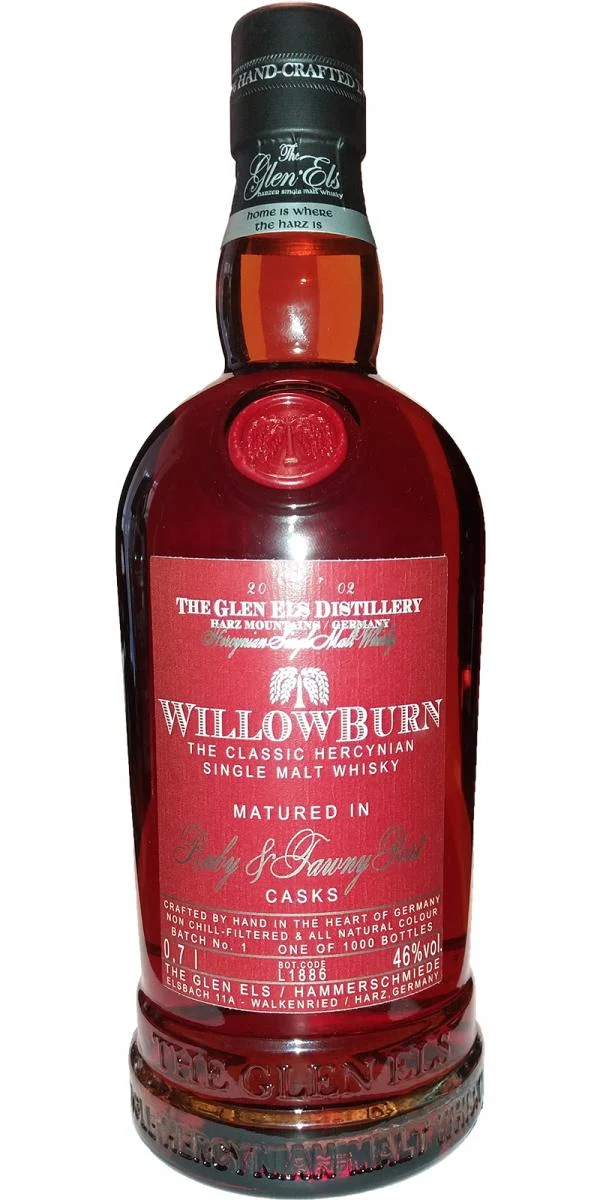 WillowBurn Batch No. 1 Ruby & Tawny Port 2019 Release (Cask #L1886) Single Malt Whisky | 700ML - Whiskey