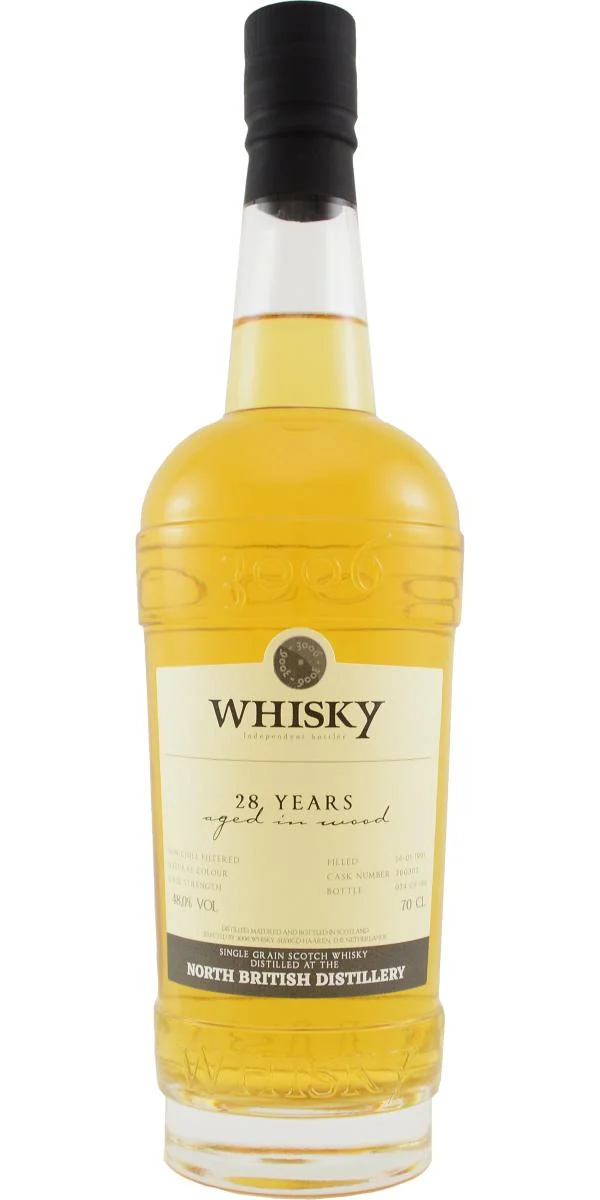 North British 1991 (3006 Whisky) 28 Year Old 2019 Release (Cask #200302) Single Grain Scotch Whisky | 700ML - Whiskey