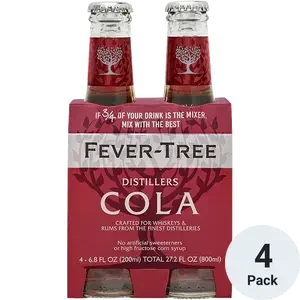 Fever Tree Distillers Cola | (4)*200ML - Mixer