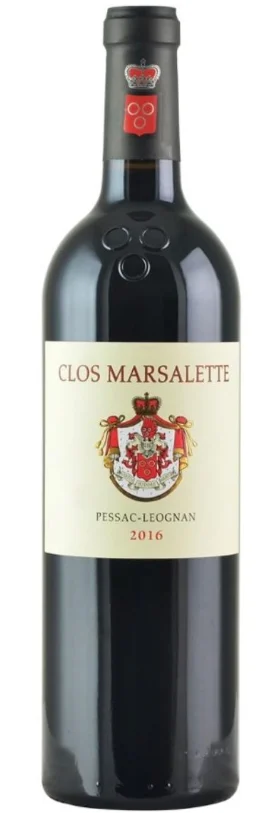 2016 | Chateau Clos Marsalette | Pessac-Leognan